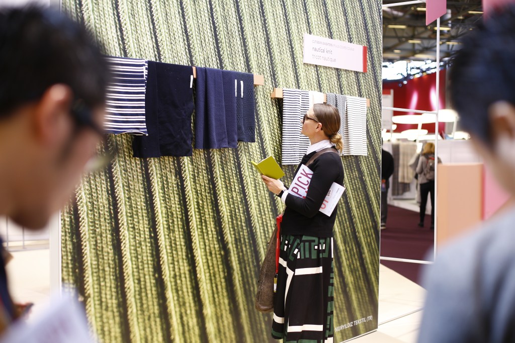 Le salon "Première Vision Paris" de février 2016.